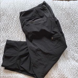 OR athletic/hiking/climbing pants